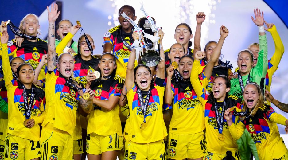 América Femenil logró un triplete después de ganar el Clausura 2026, la Copa de Campeones Femenina de la Concacaf y el Campeón de Campeonas. IMAGO7