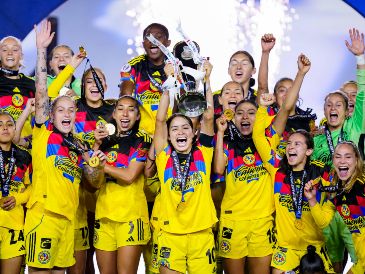 América Femenil logró un triplete después de ganar el Clausura 2026, la Copa de Campeones Femenina de la Concacaf y el Campeón de Campeonas. IMAGO7