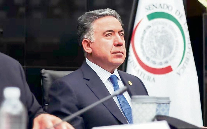 Enrique Inzunza. El senador por Morena suma 118 días sin presentarse en el Congreso y sin pedir licencia. ESPECIAL&nbsp;