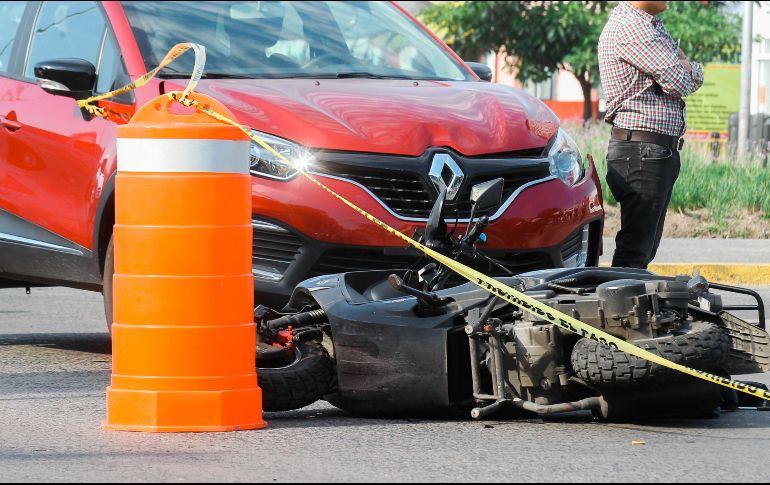 Entre el 1 de enero y el 31 de julio de 2026, 78 motociclistas han fallecido en accidentes viales en el Área Metropolitana de Guadalajara. EL INFORMADOR/Archivo