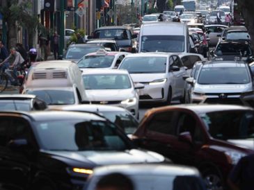 El programa Hoy No Circula se aplica de las 5:00 a las 22:00 horas en todas las alcaldías de la Ciudad de México y en tres zonas conurbadas del Estado de México. SUN/F. Rojas