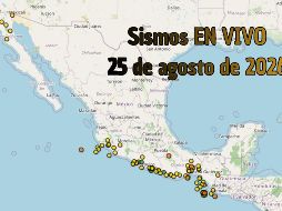 EN VIVO | Sismos en México | Martes 25 de agosto. ESPECIAL / SSN