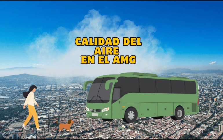 La mañana de este martes 25 de agosto en Guadalajara se registra buena calidad del aire en Atemajac con 6 puntos IMECA. EL INFORMADOR / ARCHIVO