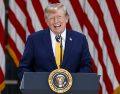 La amenaza de Trump recuerda a su decisión de referirse al Golfo de México como "Golfo de América" en documentos y comunicaciones oficiales en Estados Unidos. EFE/EPA/W. Oliver