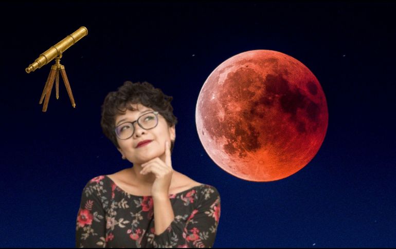 Las y los observadores jaliscienses podrán disfrutar del eclipse lunar atendiendo los horarios y buscando cielos nocturnos muy despejados. UNSPLASH / M. Adams / P. Aguilar