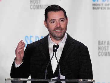 El empresario Jed York, de 46 años, asumió el control de los 49ers de manos de sus padres en 2008. Se convirtió en el propietario principal del equipo en 2024. AP / ARCHIVO