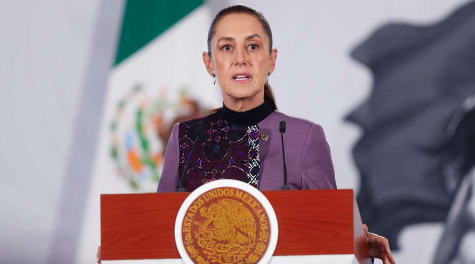 La Presidenta Claudia Sheinbaum, en 