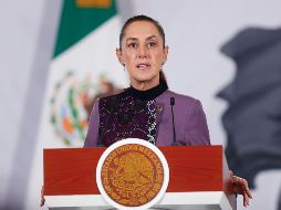 La Presidenta Claudia Sheinbaum, en 