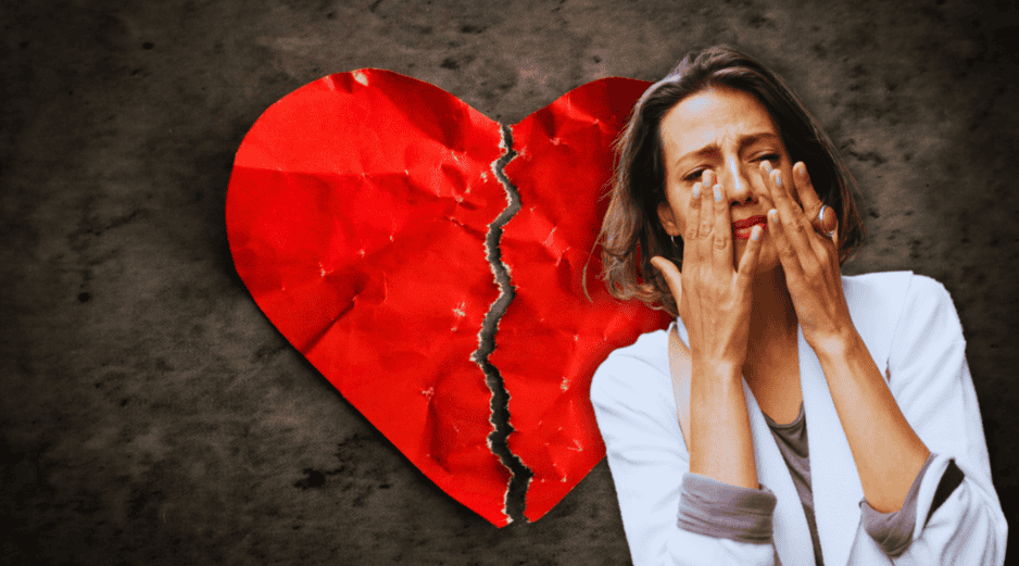 Cuando la relación termina, la primera respuesta de la mente humana suele ser el shock absoluto. La negación actúa como un escudo protector. ESPECIAL / CANVA