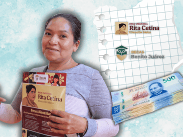 Ante el regreso a clases en México, autoridades confirman cuándo depositan el primer pago de la Beca Rita Cetina y Benito Juárez del ciclo 2026-2027. ESPECIAL/Programas para el Bienestar/Canva