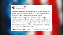 rump acusa a Canadá de querer "llevar a la quiebra" a empresas de EE.UU.
