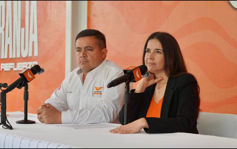 Mirza Flores acusó a Morena de desviar la atención de los señalamientos de corrupción contra Andy López Beltrán con el regreso de Rubén Rocha Moya a la gubernatura de Sinaloa. CORTESÍA.