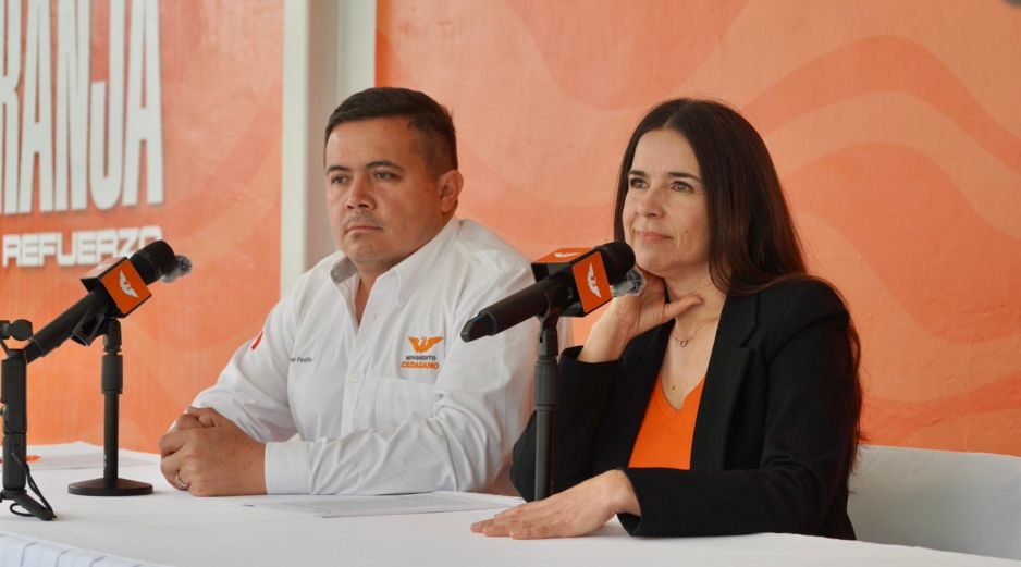 Mirza Flores acusó a Morena de desviar la atención de los señalamientos de corrupción contra Andy López Beltrán con el regreso de Rubén Rocha Moya a la gubernatura de Sinaloa. CORTESÍA.