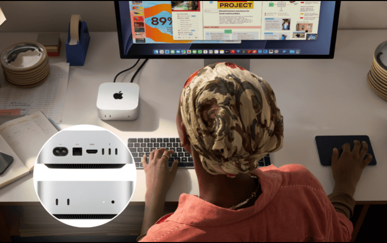 El nuevo Mac mini estará disponible con los chips M6 y M5 Pro, mientras que el Mac Studio, dirigido principalmente a profesionales, podrá incorporar el M5 Ultra. APPLE / EFE / ESPECIAL