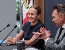 Valeria Moy compartió un mensaje con el Gobernador Pablo Lemus. Especial / Gobierno de Jalisco