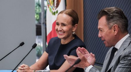 Valeria Moy compartió un mensaje con el Gobernador Pablo Lemus. Especial / Gobierno de Jalisco