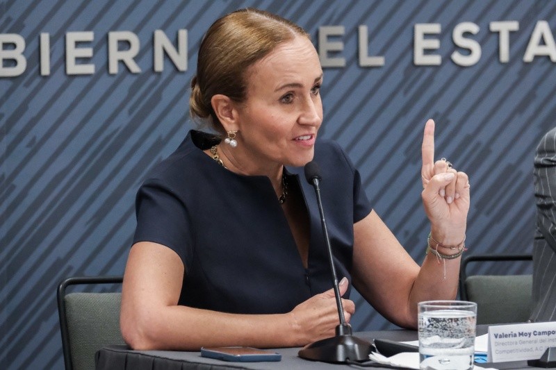 Valeria Moy, titular del IMCO. CORTESÍA