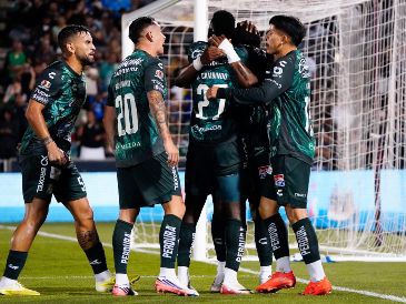 León venció con autoridad a Real Salt Lake y se convirtió en el segundo equipo mexicano en alcanzar las Semifinales de la Leagues Cup. IMAGO7.