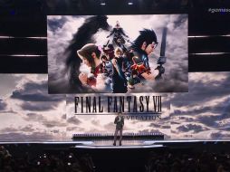 Naoki Hamaguchi, director de Square Enix, subió al escenario para presentar el tráiler de la nueva aventura de Final Fantasy. X/gamescom