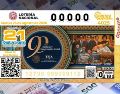 El billete del Sorteo Mayor 4025 conmemoró el 90 aniversario del Tribunal Federal de Justicia Administrativa. ESPECIAL