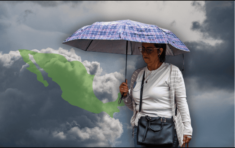 Conoce el pronóstico del clima en México para hoy 26 de agosto de 2026. EL INFORMADOR/ARCHIVO ESPECIAL/Canva