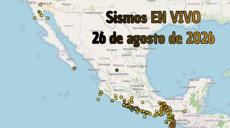 EN VIVO | Sismos en México | Miércoles 26 de agosto. ESPECIAL / SSN