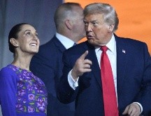La posible asistencia supondría una nueva oportunidad para un encuentro presencial entre Sheinbaum y Trump, quienes mantienen una intensa comunicación desde el regreso del republicano a la Casa Blanca. AFP / ARCHIVO