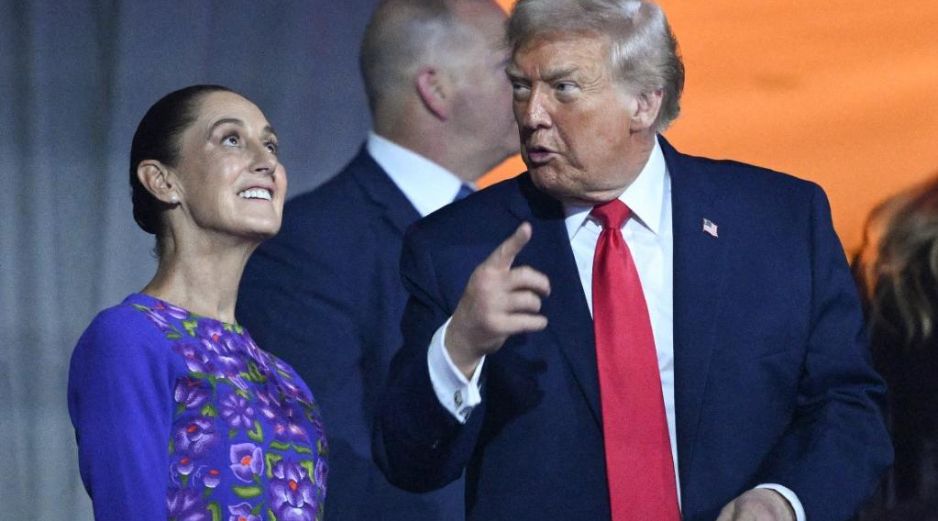 La posible asistencia supondría una nueva oportunidad para un encuentro presencial entre Sheinbaum y Trump, quienes mantienen una intensa comunicación desde el regreso del republicano a la Casa Blanca. AFP / ARCHIVO