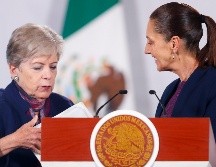 La secretaria de Medio Ambiente y Recursos Naturales, Alicia Bárcena Ibarra, afirmó que la iniciativa busca garantizar el derecho de todas las personas a un medio ambiente sano, establecido en el articulo cuarto constitucional. EFE / I. ESQUIVEL