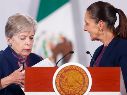 La secretaria de Medio Ambiente y Recursos Naturales, Alicia Bárcena Ibarra, afirmó que la iniciativa busca garantizar el derecho de todas las personas a un medio ambiente sano, establecido en el articulo cuarto constitucional. EFE / I. ESQUIVEL