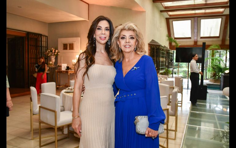 Aurora Gómez España y Lupita Morquecho. GENTE BIEN JALISCO / Cumpleaños de Josefina Morquecho