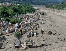 Las localidades más afectadas por la riada fueron Timure, Rasuwagadhi y Syabrubesi, ubicadas en el distrito nepalí de Rasuwa, muy cerca de la frontera con la Región Autónoma del Tíbet. AFP / P. Ranabhat