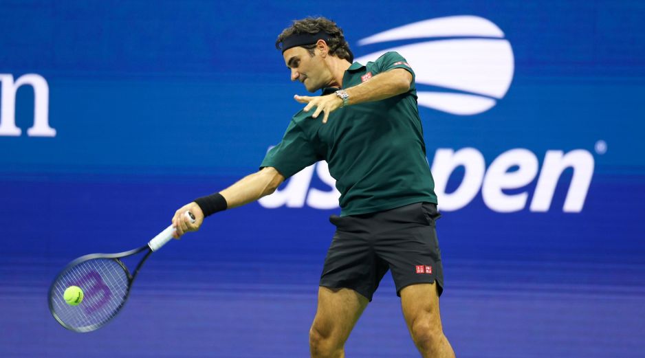 Roger Federer  regresó al US Open 2026 para recibir un merecido homenaje. EFE / SARAH YENESEL