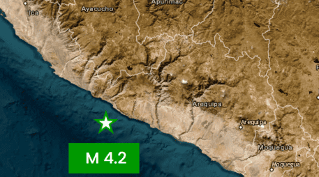 El sismo no dejó daños personales o materiales. IGP / CANVA