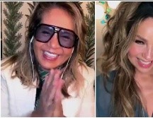 Thalía le agradeció su amistad a Yolanda, y le recordó que siempre estarán juntas para ayudar a levantase una a la otra. CAPTURA DE VIDEO