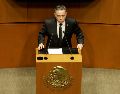 Enrique Inzunza deja la bancada de Morena en el Senado para ser legislador independiente. AFP/ARCHIVO