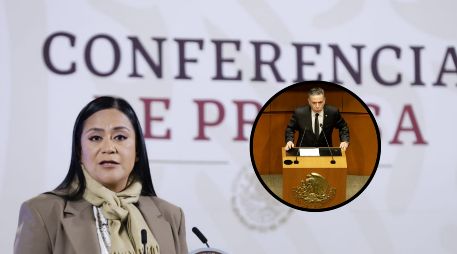 Ariadna Montiel reaccionó a la más reciente decisión del senador Enrique Inzunza. SUN/AFP