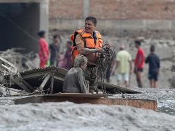 Las recientes inundaciones en Nepal han dejado al menos 98 muertos y casi 400 desaparecidos. EFE/N. Shrestha