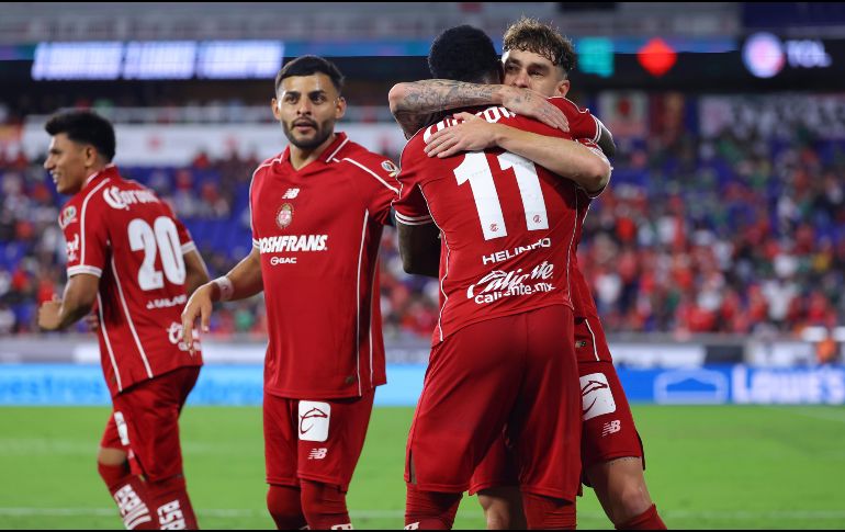 Toluca superó al Austin FC con goles de Helinho y Jorge Díaz Price, además de aprovechar que el cuadro estadounidense terminó con nueve jugadores. IMAGO7.