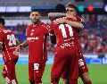 Toluca superó al Austin FC con goles de Helinho y Jorge Díaz Price, además de aprovechar que el cuadro estadounidense terminó con nueve jugadores. IMAGO7.