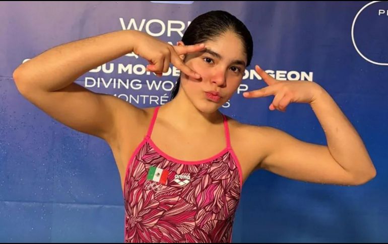 Lía Cueva acumula un oro y un bronce en el Campeonato Mundial Juvenil de Clavados. conadeoficial