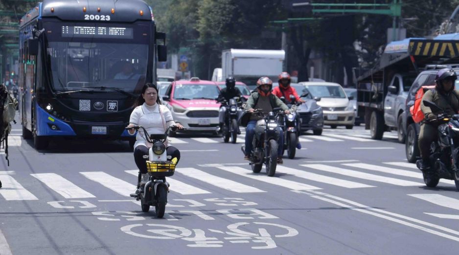 El programa Hoy No Circula se aplica de las 5:00 a las 22:00 horas en todas las alcaldías de la Ciudad de México y en tres zonas conurbadas del Estado de México. SUN/F. Rojas