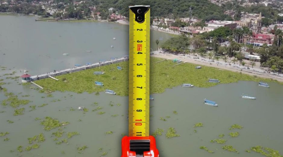 Si las lluvias se reanudan con fuerza durante septiembre, los expertos de la Conagua y la CEA estiman que el lago podría acercarse al 75 por ciento de su capacidad antes del invierno. ESPECIAL / CANVA