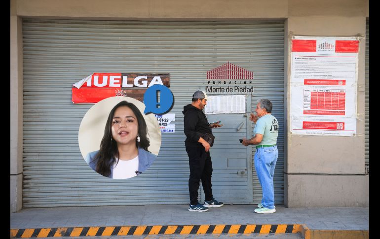 A través de redes sociales, Nacional Monte de Piedad emitió un nuevo mensaje dirigido a pignorantes de todo el país. EL INFORMADOR / ARCHIVO