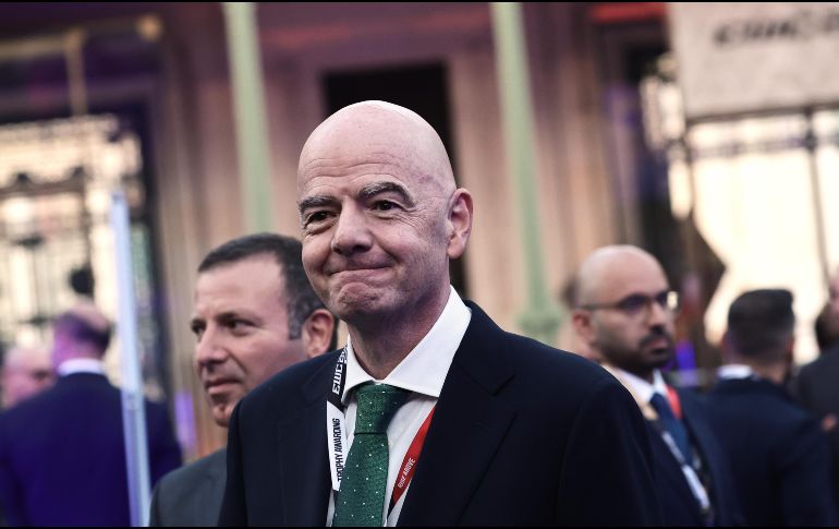 El presidente de la FIFA, Gianni Infantino. AP / ARCHIVO