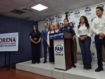 Jorge Romero insistió en que en este momento no hay un partido que "pueda dar batalla" a Morena. EL INFORMADOR/ R. Bobadilla