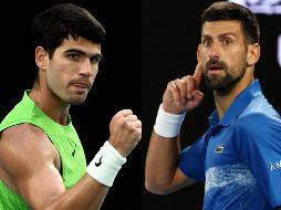 En la rama varonil, Carlos Alcaraz y Novak Djokovic parten como dos de los grandes candidatos a ser campeones. ESPECIAL / EFE