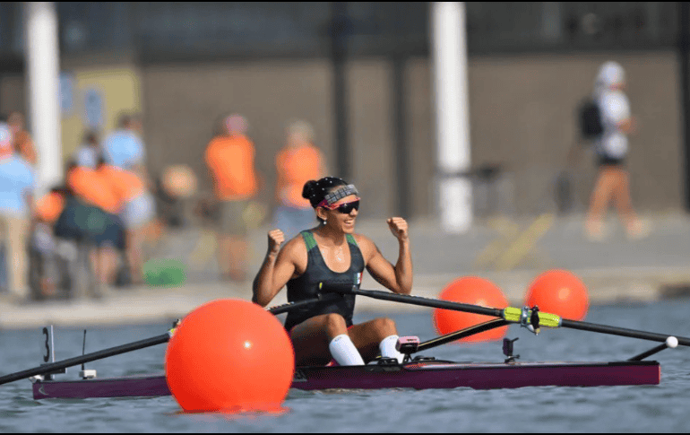 En junio de este mismo año, Lechuga también se consagró en la misma prueba dentro de la Copa Mundial de Remo disputada en Lucerna, Suiza. X / @COM_Mexico
