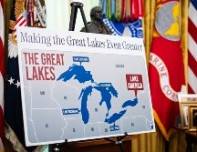 La disputa sobre el nombre del lago se produce en plena escalada de las tensiones entre Estados Unidos y Canadá. EFE/A. Drago
