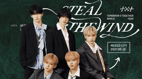 TXT está integrado por Soobin, Beomgyu, Hueningkai (arriba), Yeonjun y  Taehyun (abajo). ESPECIAL/IG/@txt_bighit